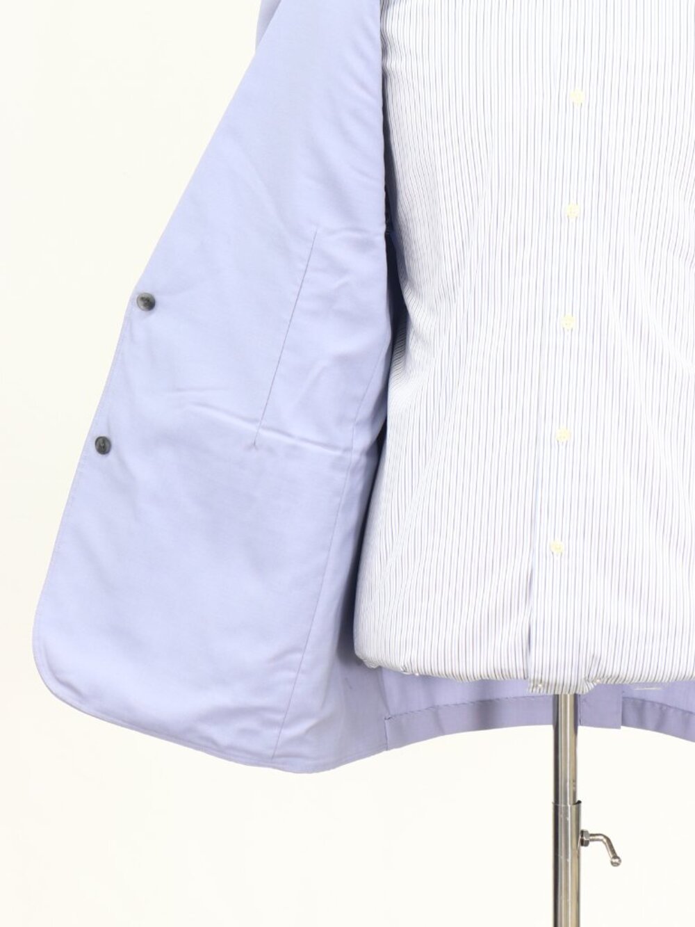 3.1 Phillip Lim 40L Blue Blazer Sport Coat Jacket 2-Button Solid W871 - Picture 9 of 11